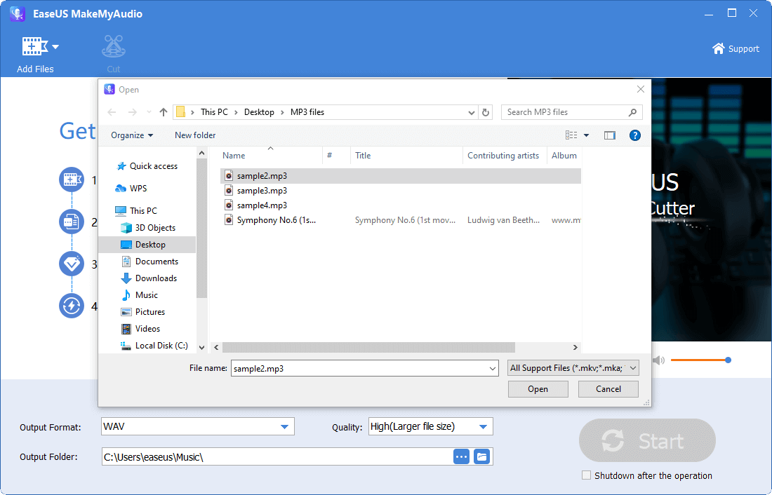 Combine audio files - 2
