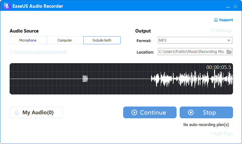 Record audio from computer - 2