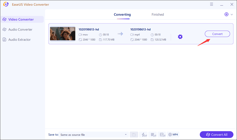 convert 60fps video