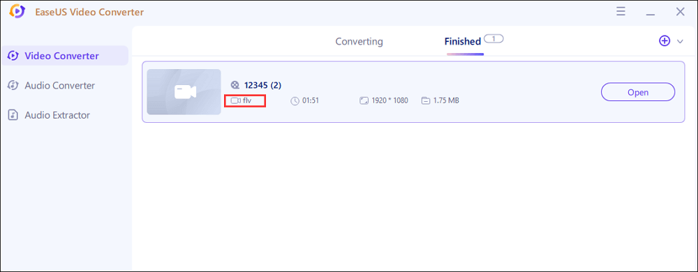 save video as flv