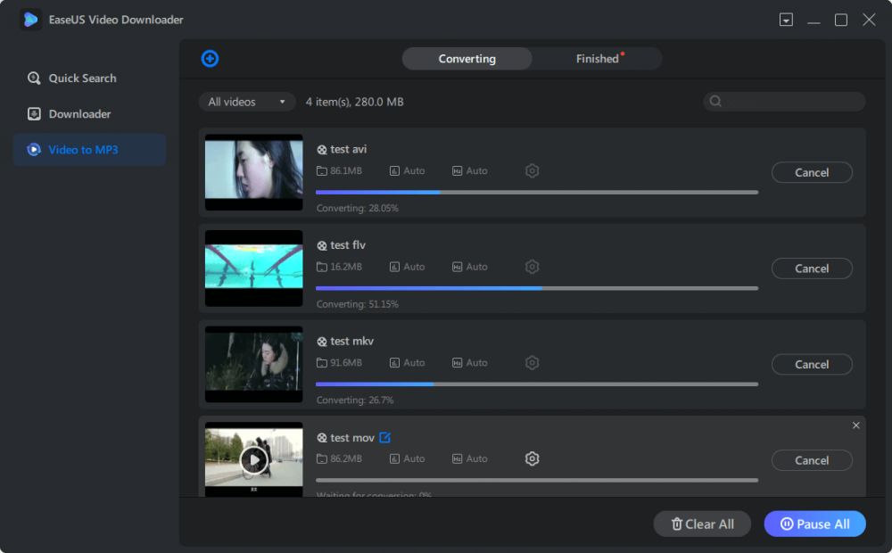Convert videos to MP3 - Step 2