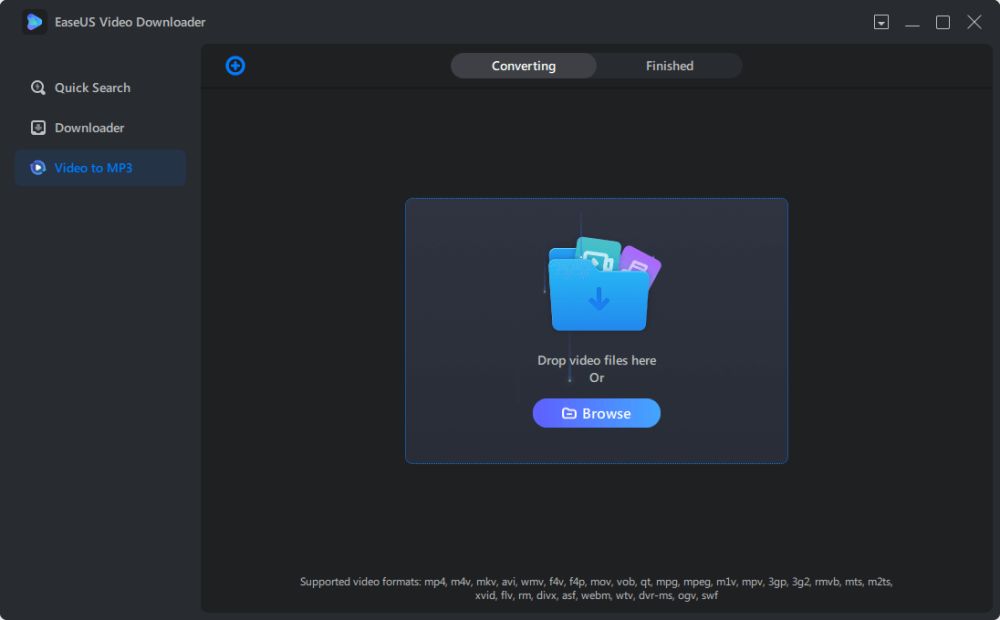 Convert videos to MP3 - Step 1