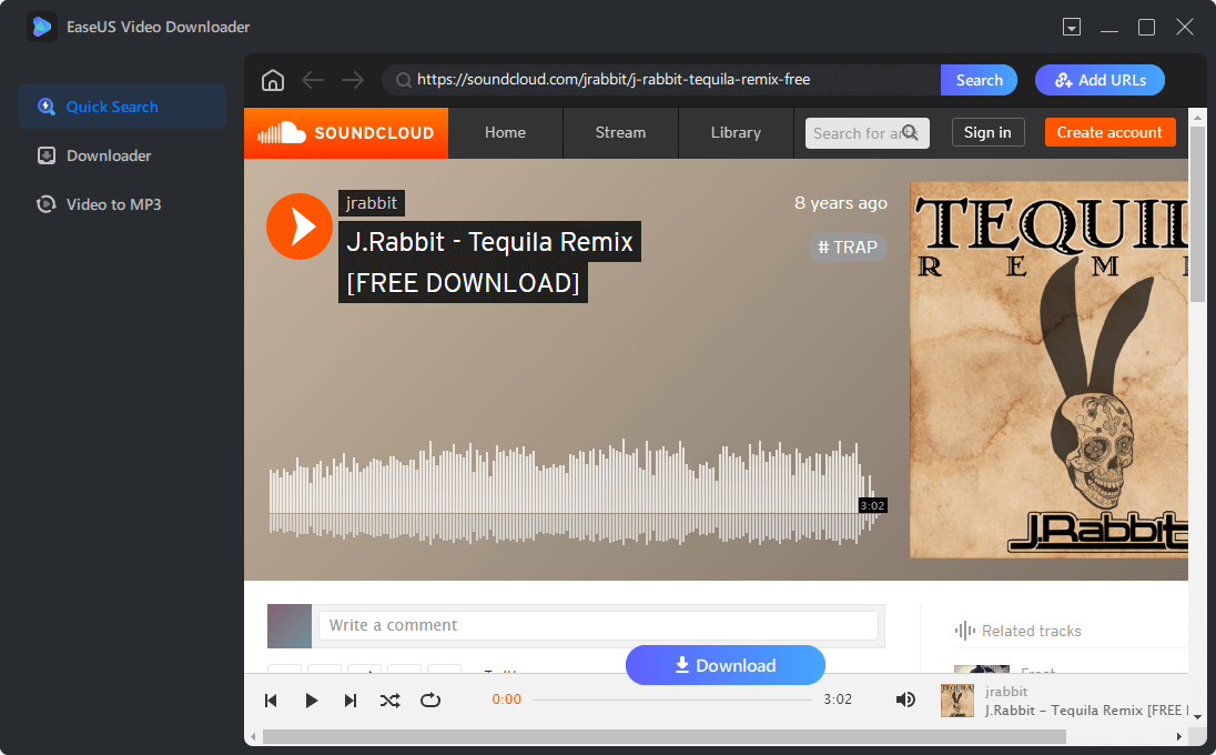 Download video to MP3 - 2