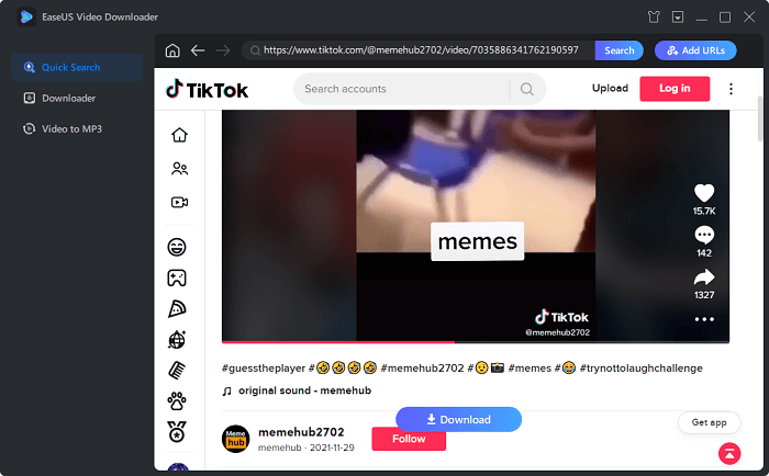 Download TikTok video to GIF - 1