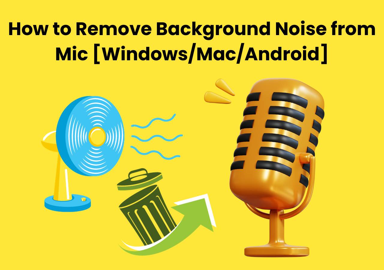 how to remove background noise from mic