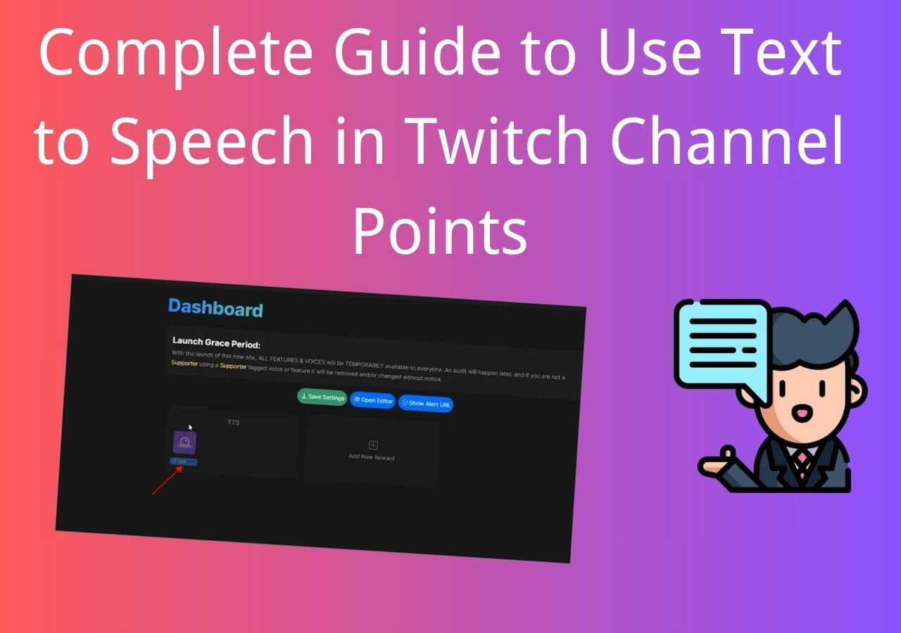 Text to Speech Twitch Channel Points