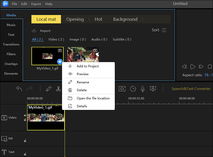 add gifs to project