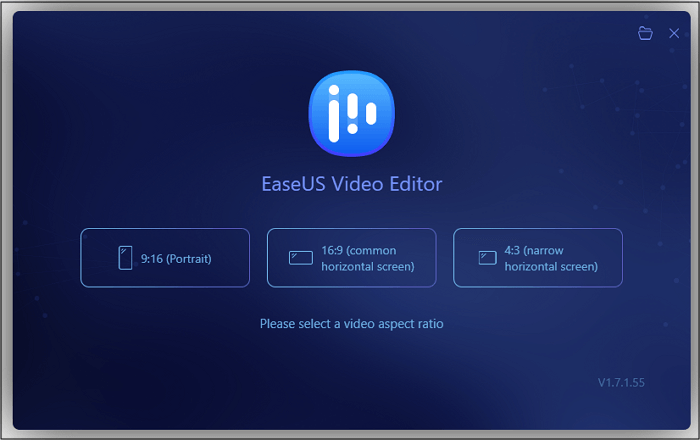 Select aspect ratio