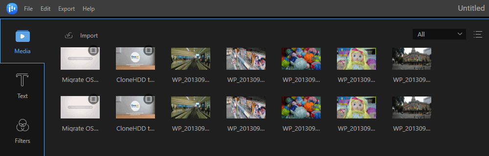 Add media file