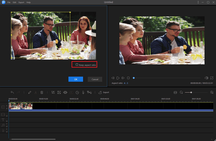 crop a video - 2