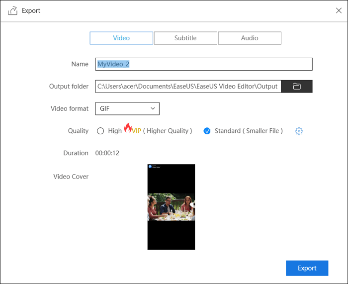 export gifs