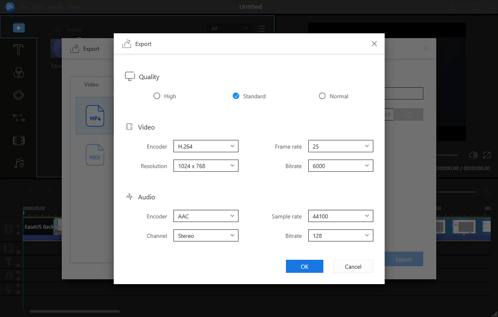 export cropped video