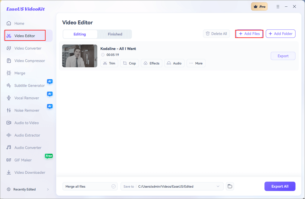 add the file