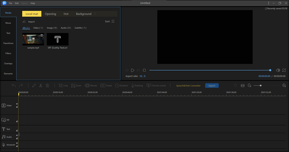 import video file